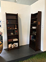 Graduated bookcase